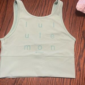 Lululemon Cropped Tank/ Sports Bra